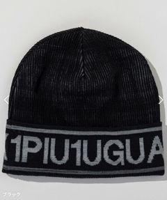 グラデーションロゴニットキャップ | キャップ | ブラック | メンズ