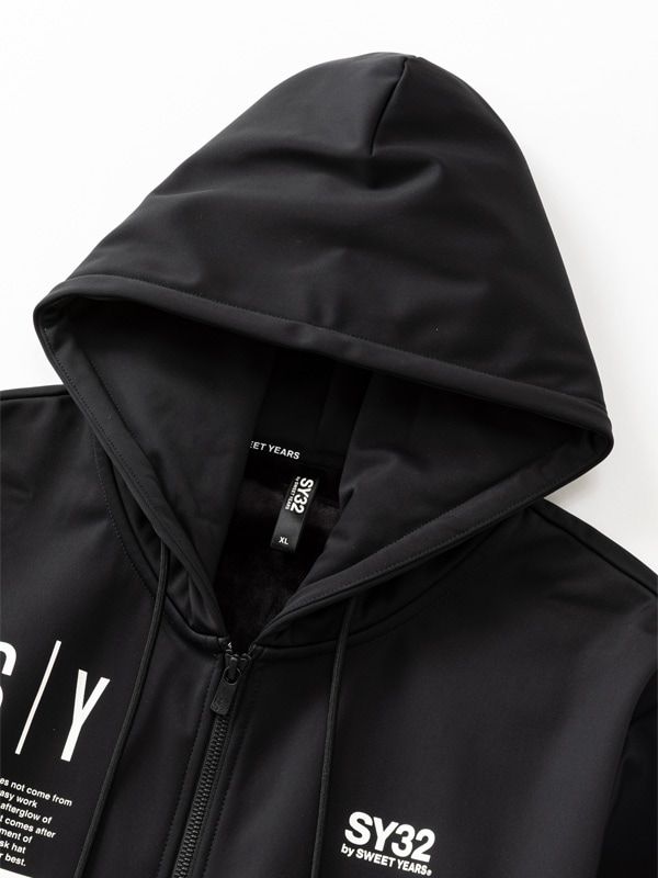 3 LAYER FLEECE LINING ZIP HOODIE | パーカー | ブラック | メンズ | ゴルフウェア