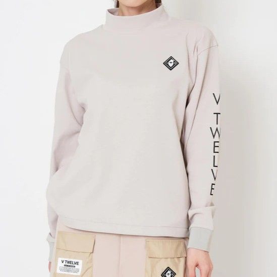 RELAX L/S MOCK | Tシャツ | ベージュ | レディース | ゴルフウェア