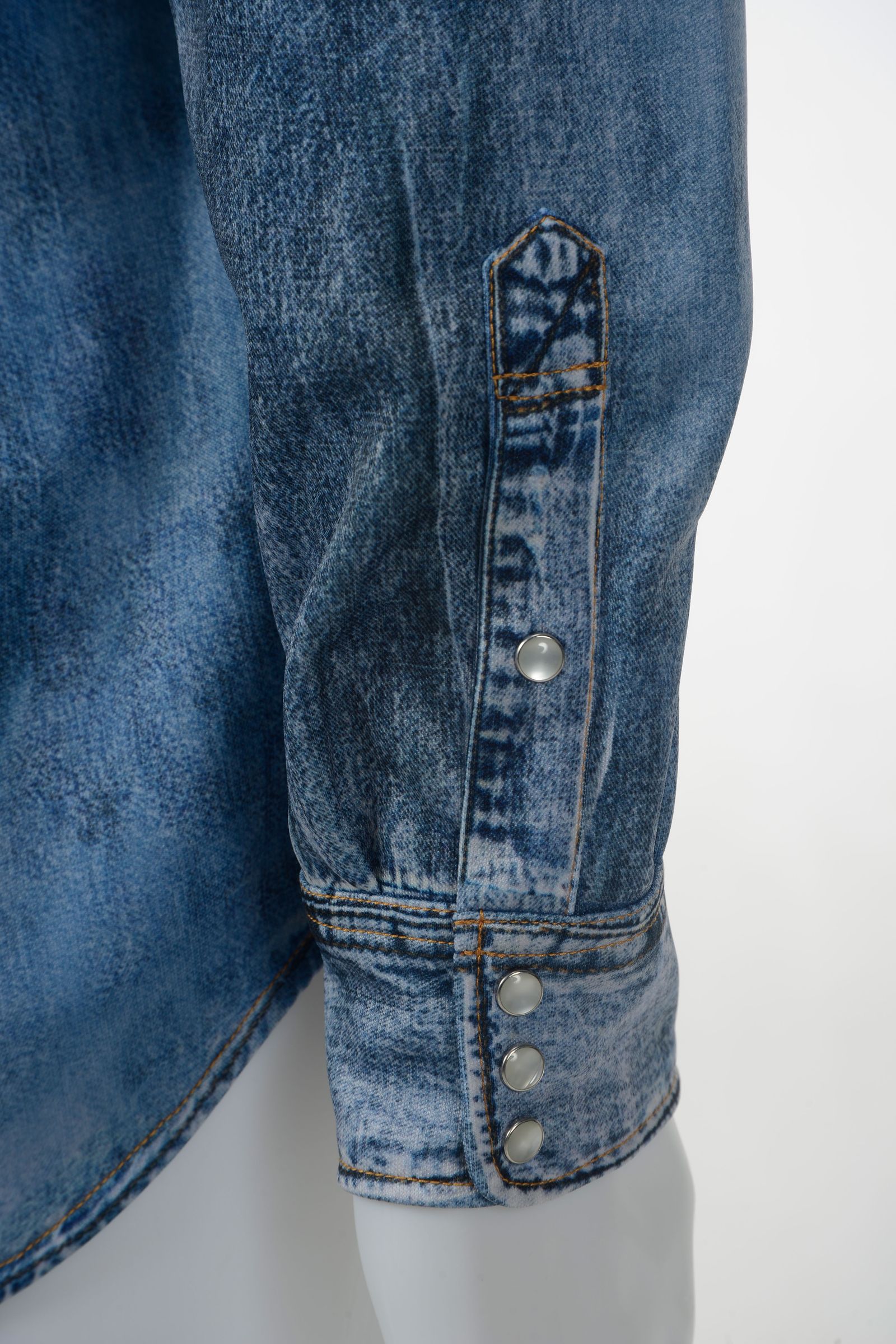 FAKE DENIME SHIRTS | シャツ | デニム | メンズ | ゴルフウェア