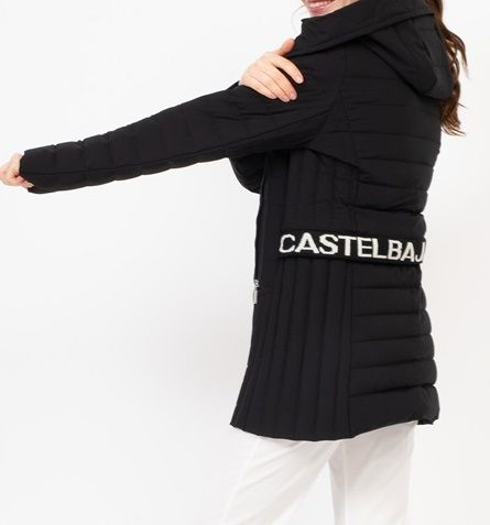 ストレッチダウン切替ハーフコート | コート | ブラック | レディース