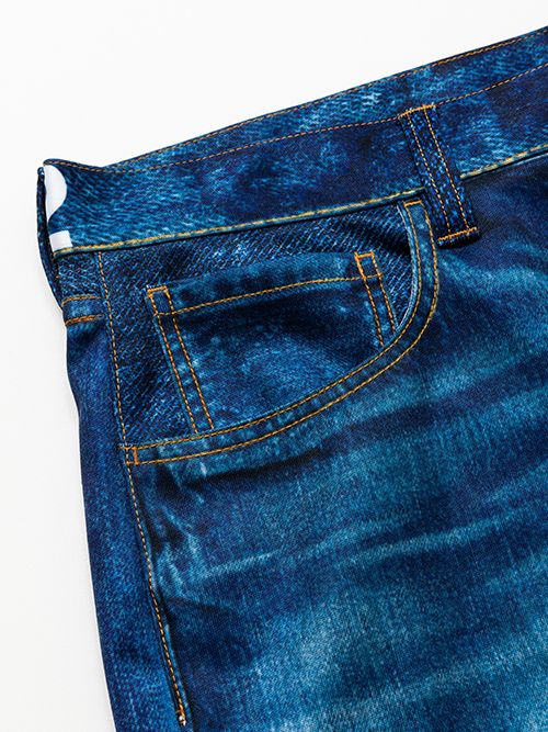 FAKE DENIME SHORT PANTS | パンツ | デニム | メンズ