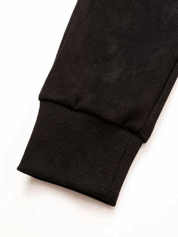 ESTER SUEDE PANTS | ロングパンツ | ブラック | メンズ