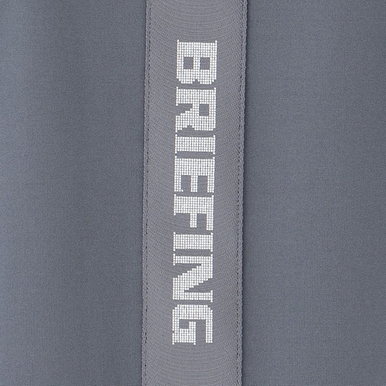 WOMENS BACK LOGO LINE HIGH NECK RELAXED FIT | モックネック | グレー | レディース | ゴルフウェア