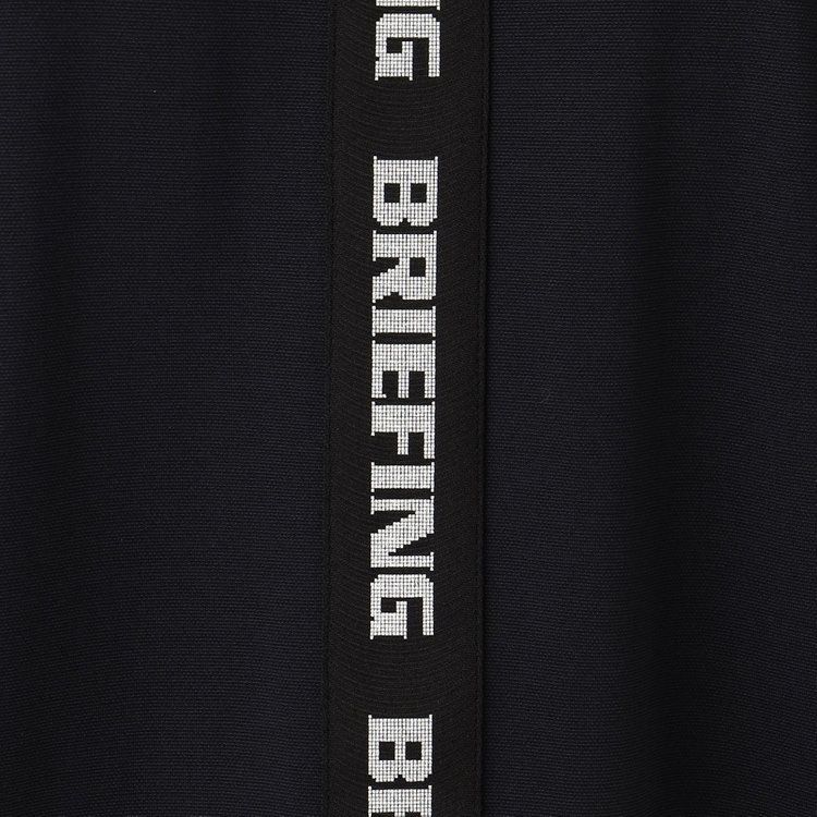 WOMENS BACK LOGO LINE HIGH NECK RELAXED FIT | モックネック | ブラック | レディース | ゴルフウェア