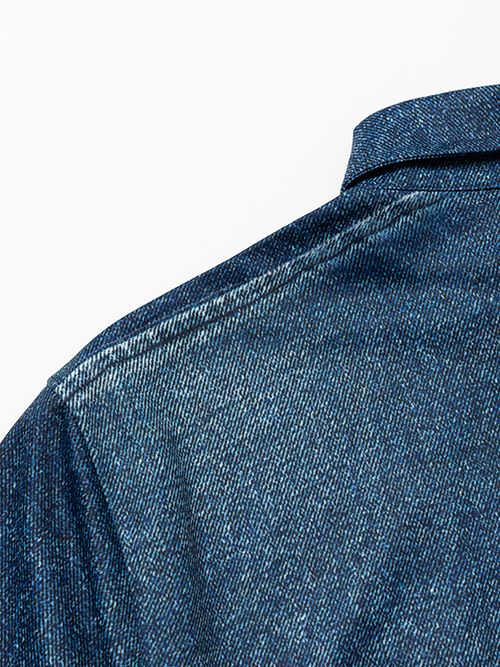 FAKE DENIME POLO | ポロシャツ | デニム | メンズ