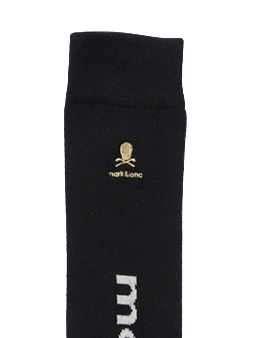 Vertical Tone Asymmetry Socks | オーバーニーソックス | ブラック | レディース | ゴルフ