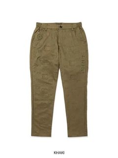 BACK EMBOSS STRETCH PANTS | ロングパンツ | カーキ | メンズ | ゴルフウェア