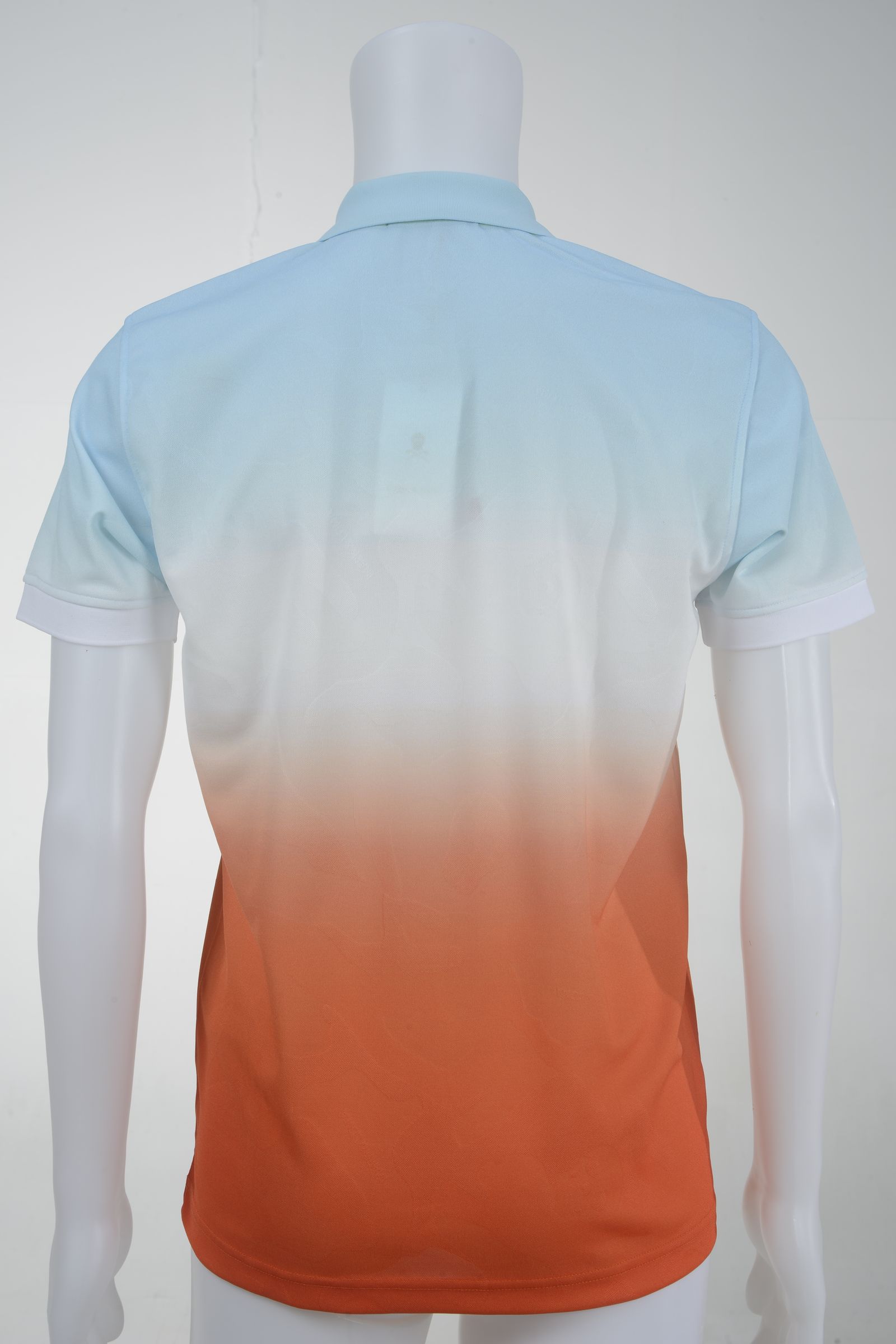 Gradation polo | グラデーション ポロ | 半袖 シャツ | メンズ ゴルフウェア | ORANGE オレンジ