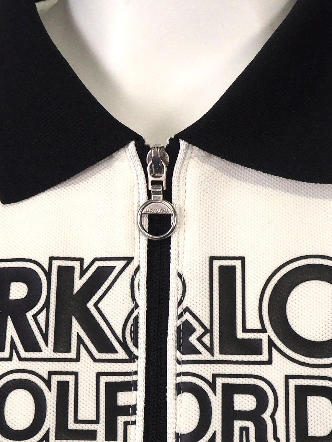 Draw Zip Polo | ポロシャツ | ホワイト | レディース | ゴルフウェア