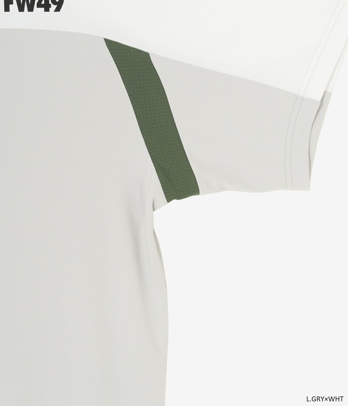 SIDE MESH POLO | ポロシャツ | ブラック×ブルーグレー | メンズ | ゴルフウェア