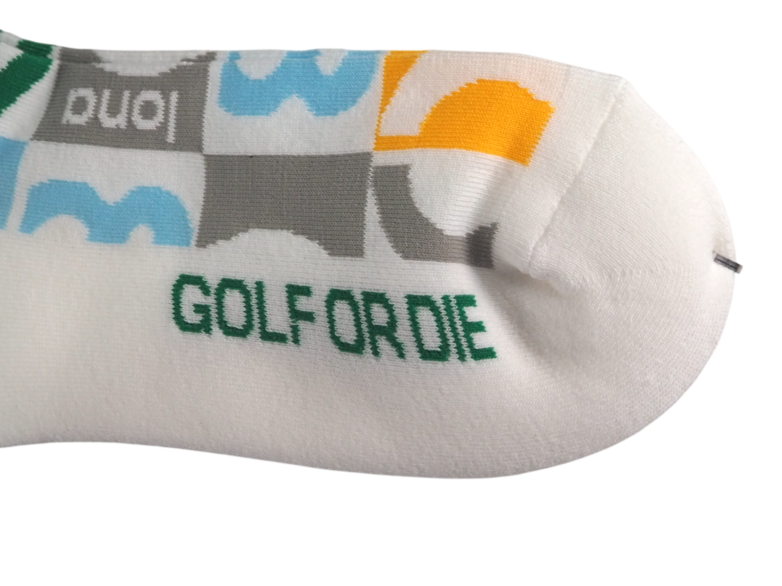 Quadra Jacquard Crew Socks | MEN | ソックス | マルチ | メンズ | ゴルフ | 写真