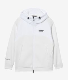 【再入荷】CARDBOARD MATERIAL FULL ZIP HOODIE | パーカー | ホワイト | ユニセックス | ゴルフウェア