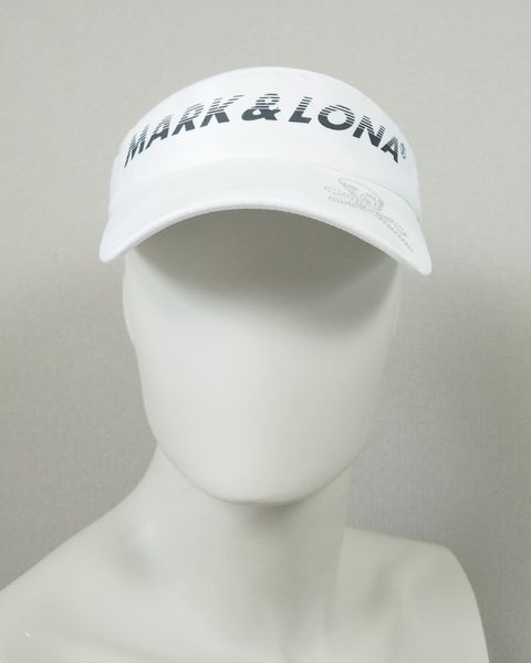 Gauge Jersey Camo Visor | バイザー | ホワイト | ユニセックス | ゴルフウェア MLF-3A-FC14 MARK&LONA
