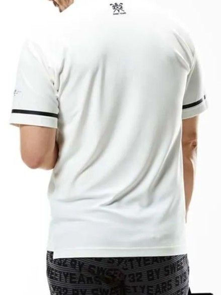 MATTE PONTE STRETCH MOCK | モックネックシャツ | ホワイト | メンズ | ゴルフウェア