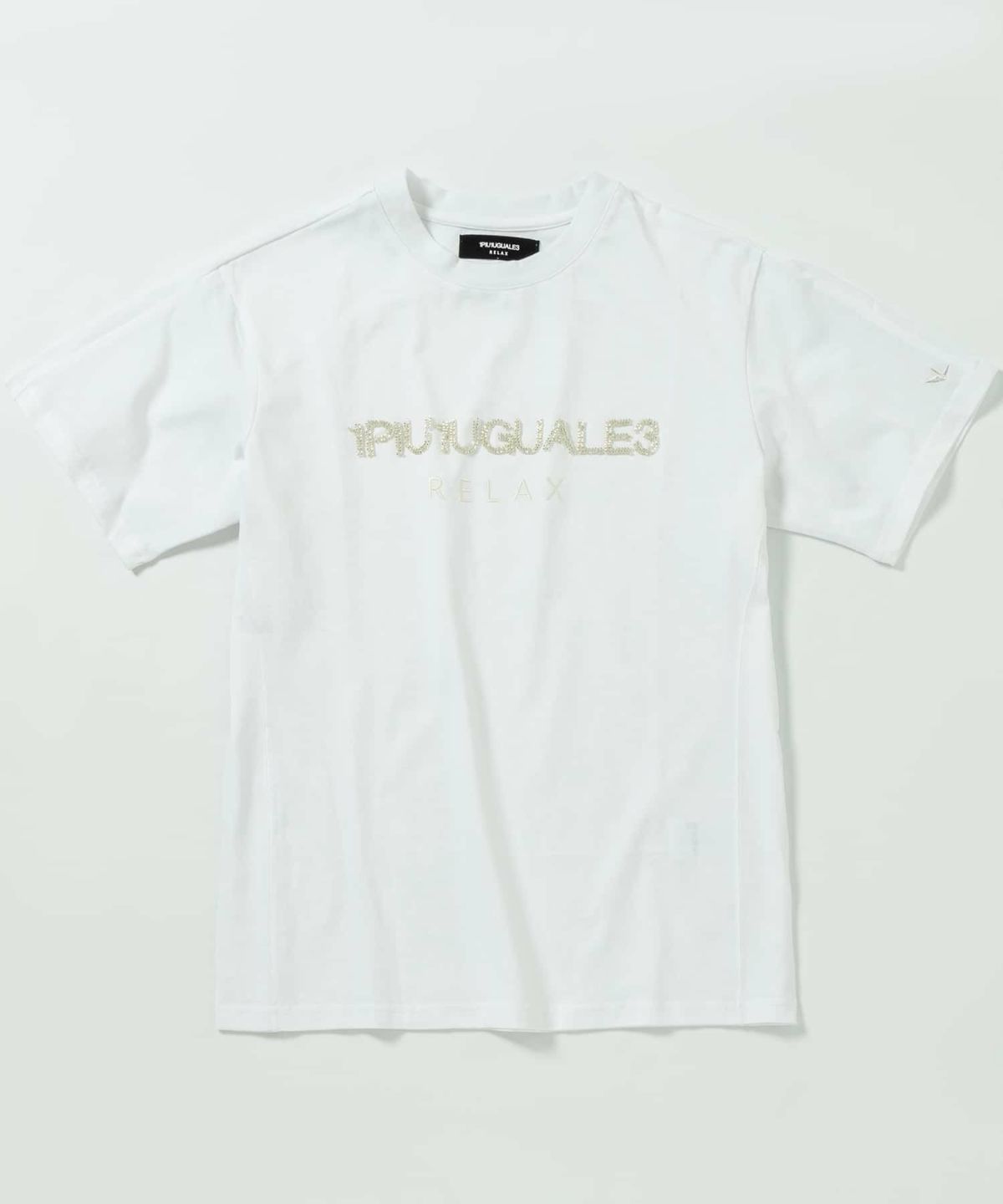 ビーズロゴ半袖Tシャツ | Tシャツ | ホワイト | メンズ