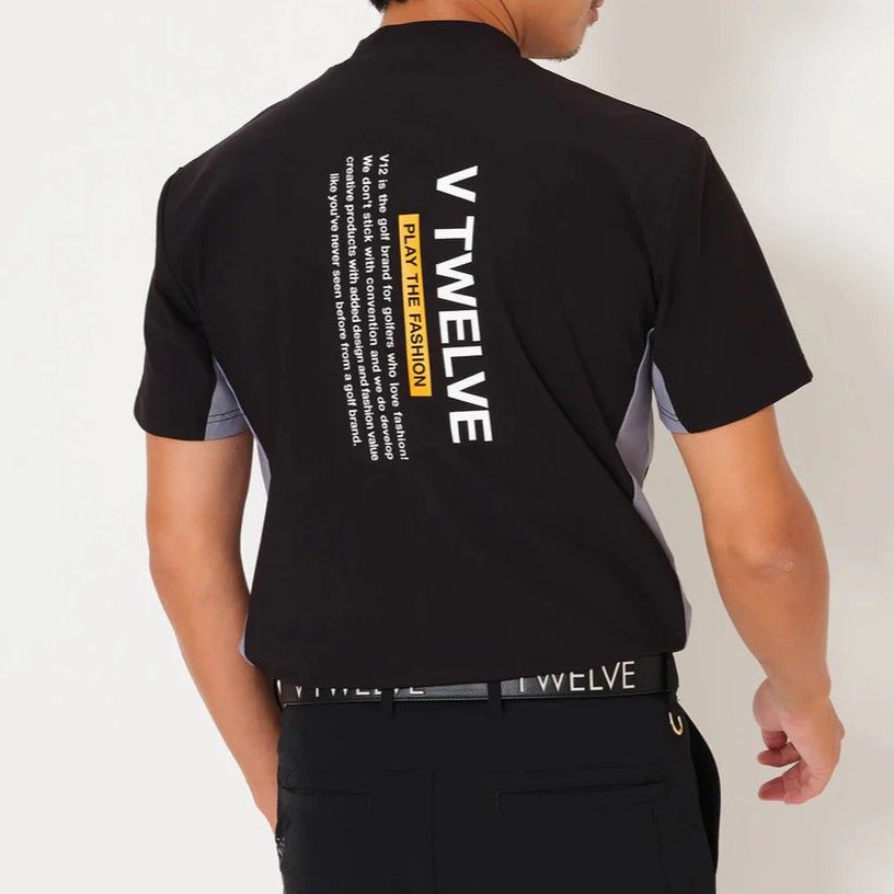 EXP MOCK | Tシャツ | ブラック | メンズ | ゴルフウェア