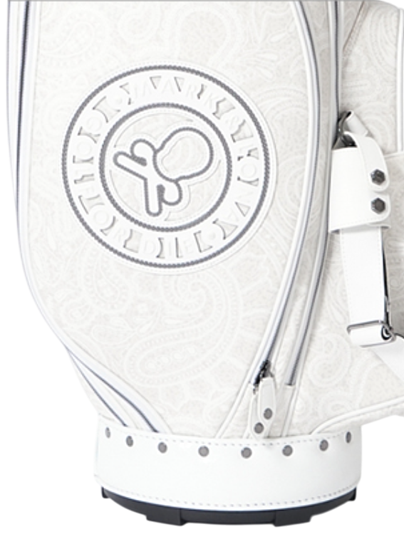 Mirage Paisley Caddy Bag | キャディバッグ | ホワイト | ユニセックス | ゴルフ