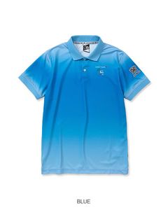 BACK GRAPHIC POLO | ポロシャツ | ブルー | メンズ | ゴルフウェア