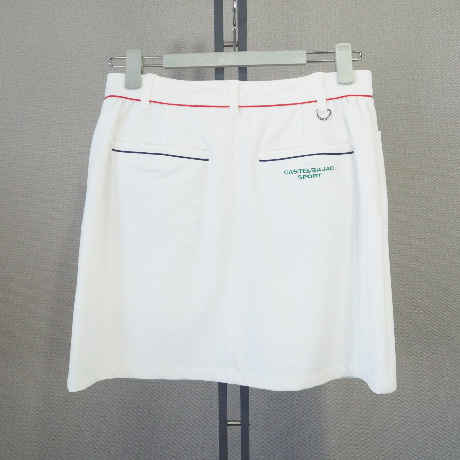 刺繍入り | スカート | ホワイト | レディース | ゴルフウェア