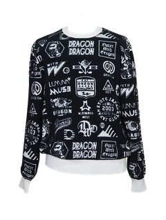 Various marksジャガードニット【EVEN掲載】 | ブラック | メンズ | ゴルフウェア