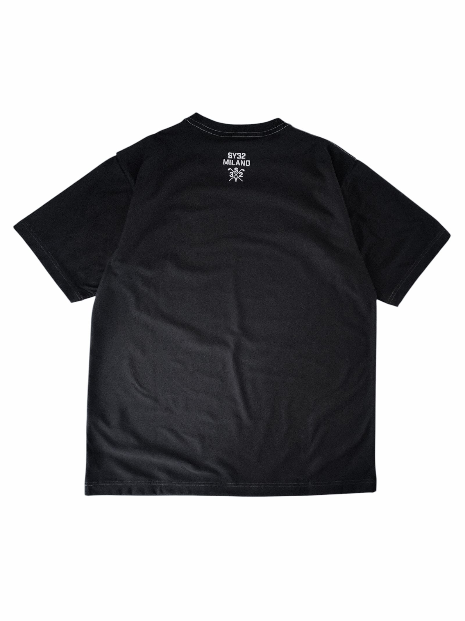 SY32-G MOCK TEE | モックネック Tシャツ | ブラック | メンズ | ゴルフウェア