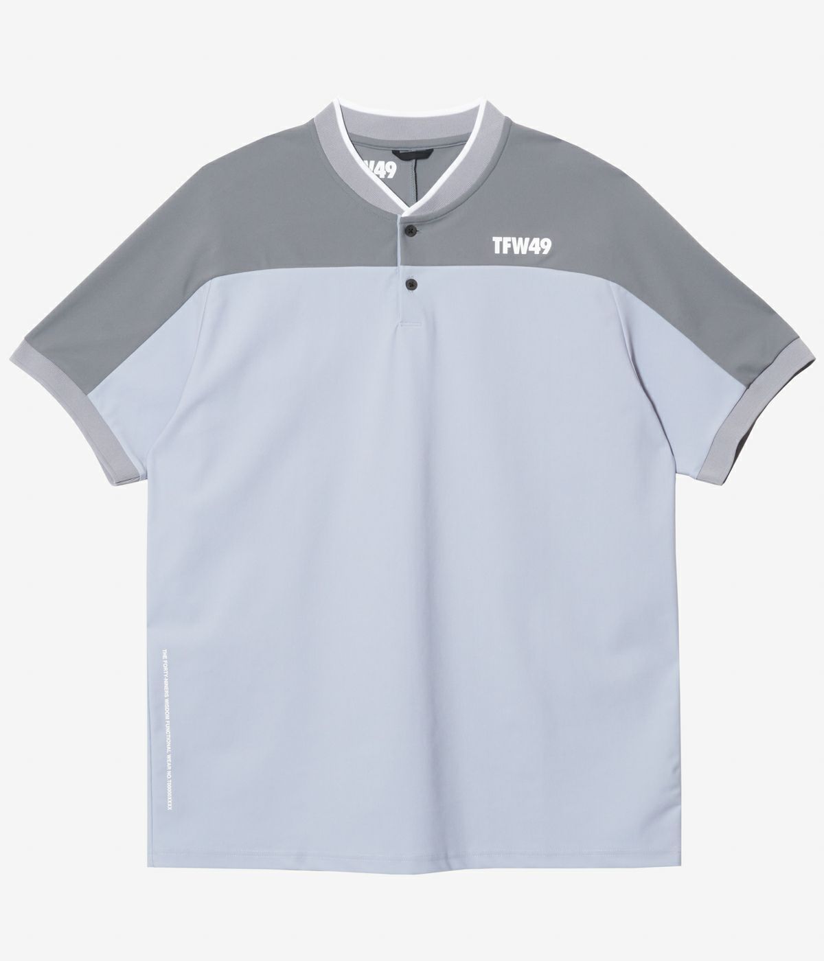 【TFW49 】COLLAR LESS LS POLO LINE SLEEVE POLO | TFW49（ティーエフダブリュー）Official EC