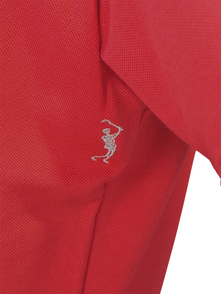 Gauge Camouflage Jacquard Polo | ポロシャツ | レッド | メンズ | ゴルフウェア