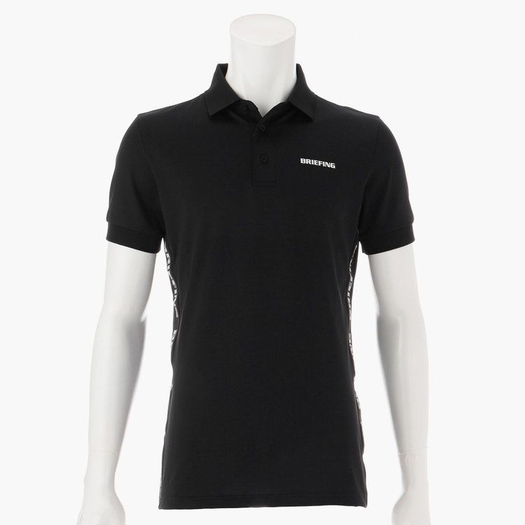 MENS SIDE LOGO LINE POLO | ポロシャツ | ブラック | メンズ | ゴルフウェア