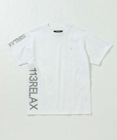 ラインストーンサイドロゴ半袖Tシャツ | Tシャツ | ホワイト | メンズ