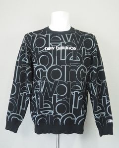 CREW NECK KNIT PULLOVER | クルーネック ニット プルオーバー | メンズ ゴルフウェア | ブラック (010)