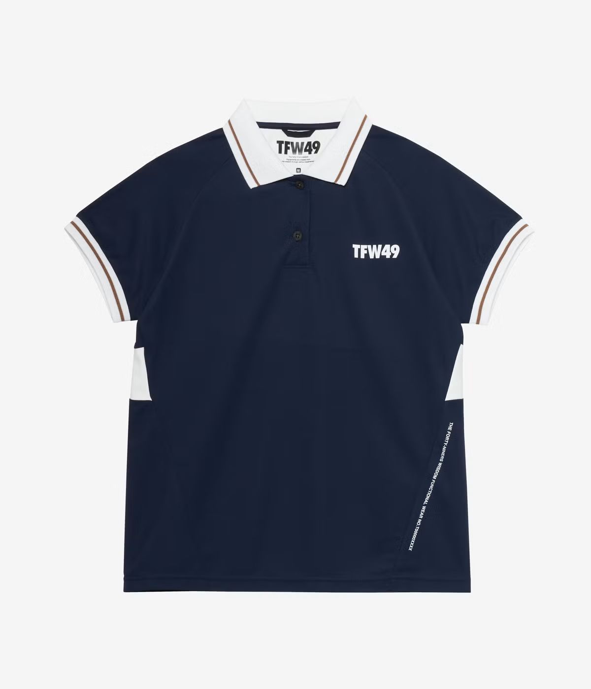ROF LINE POLO | ポロシャツ | ネイビー | レディース | ゴルフウェア