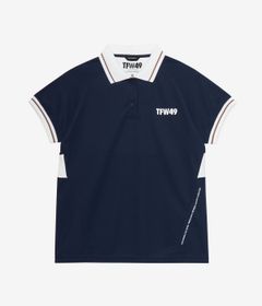 ROF LINE POLO | ポロシャツ | ネイビー | レディース | ゴルフウェア
