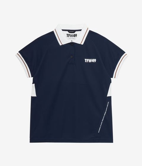 ROF LINE POLO | ポロシャツ | ネイビー | レディース | ゴルフウェア