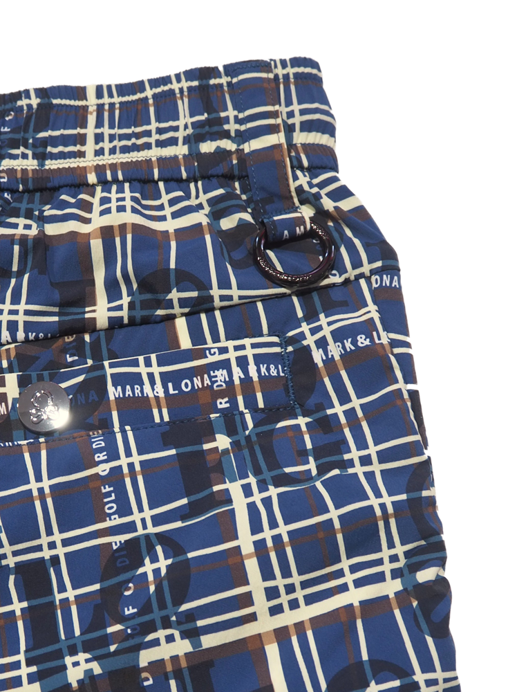 【木村拓哉さん着用】BACK SPIN LINED SHORTS | ショートパンツ | ブルー | メンズ | ゴルフウェア