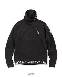 HIGH NECK MESH REVERSE SHIRTS | ハイネック | ホワイト | ブラック | メンズ | ゴルフウェア