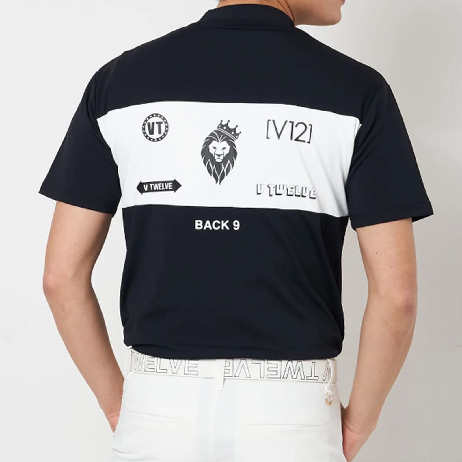 V12 - 2 PACK MOCK | モックネックシャツ | ホワイト | メンズ