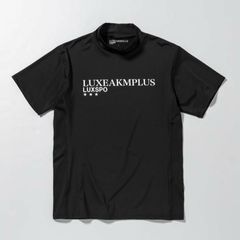 スポーツロゴモックネック半袖Tシャツ | モックネック | Tシャツ | ブラック | メンズ | ゴルフウェア
