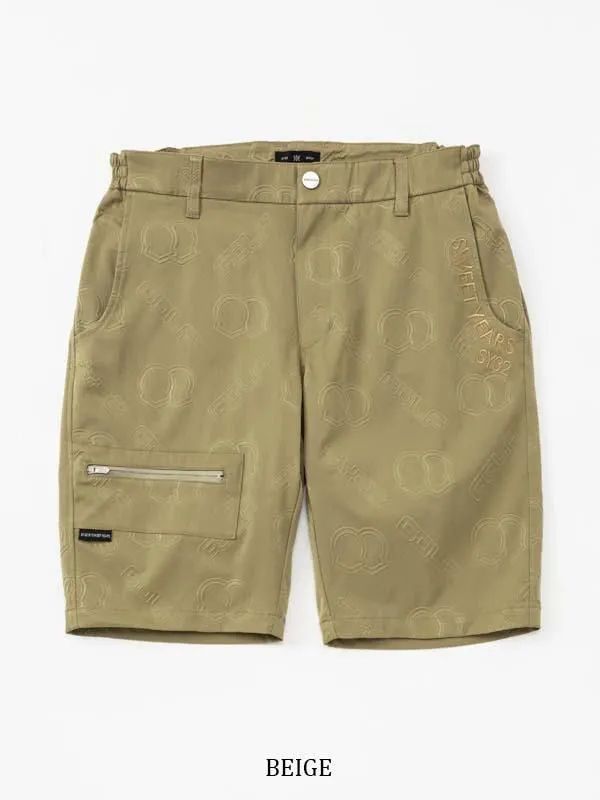BACK EMBOSS SHORTS | ショートパンツ | ベージュ | メンズ | ゴルフウェア