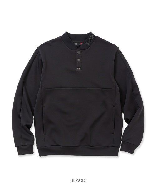 CORDURA FLEECE SWEAT SHIRTS | スウェット | ブラック | メンズ | ゴルフウェア