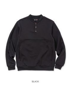 CORDURA FLEECE SWEAT SHIRTS | スウェット | ブラック | メンズ | ゴルフウェア