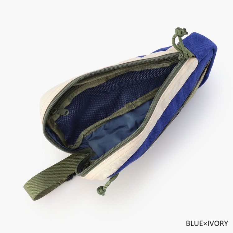 RECTANGLE POUCH WL | ポーチ | ブラック×アイボリー | ユニセックス | ゴルフ