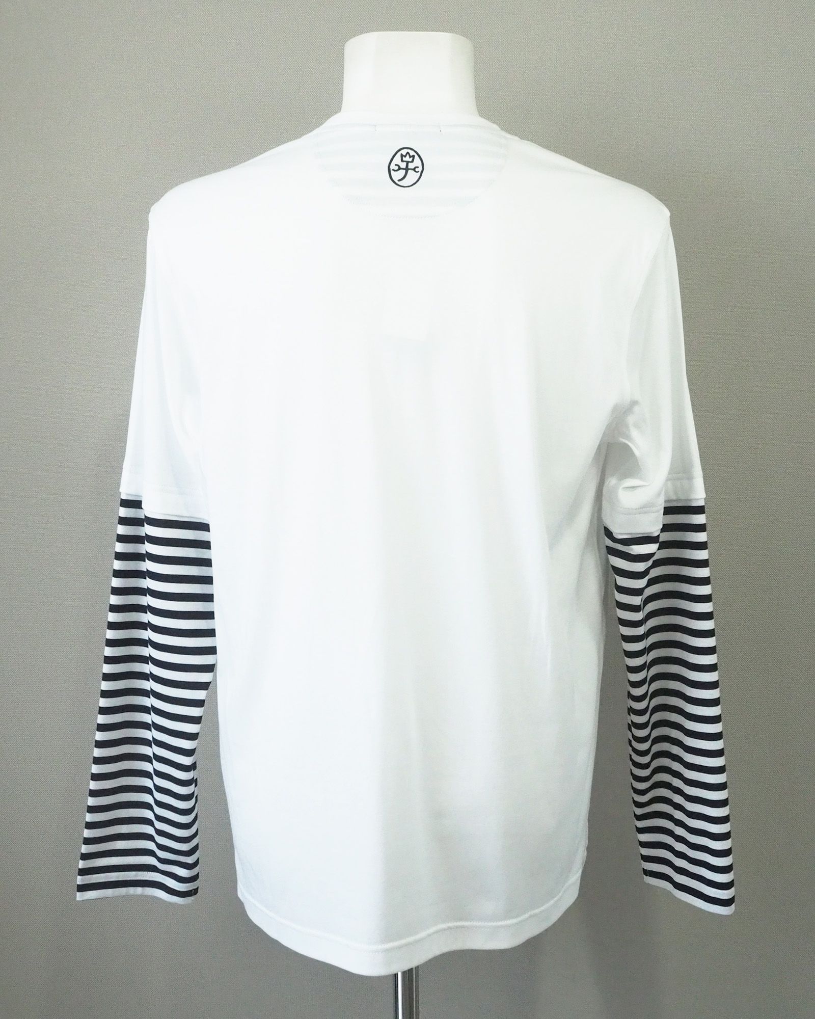 フェイクレイヤード 長袖Tシャツ | ホワイト | メンズ | ゴルフウェア