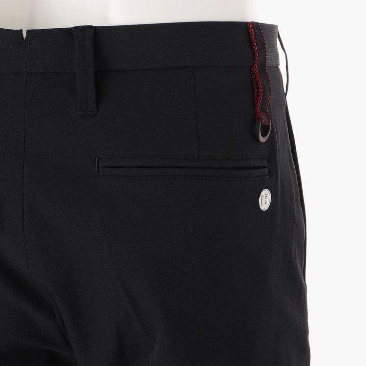MENS PIQUE SINGLE PLEATED DRESS PANTS | パンツ | ブラック | メンズ | ゴルフウェア