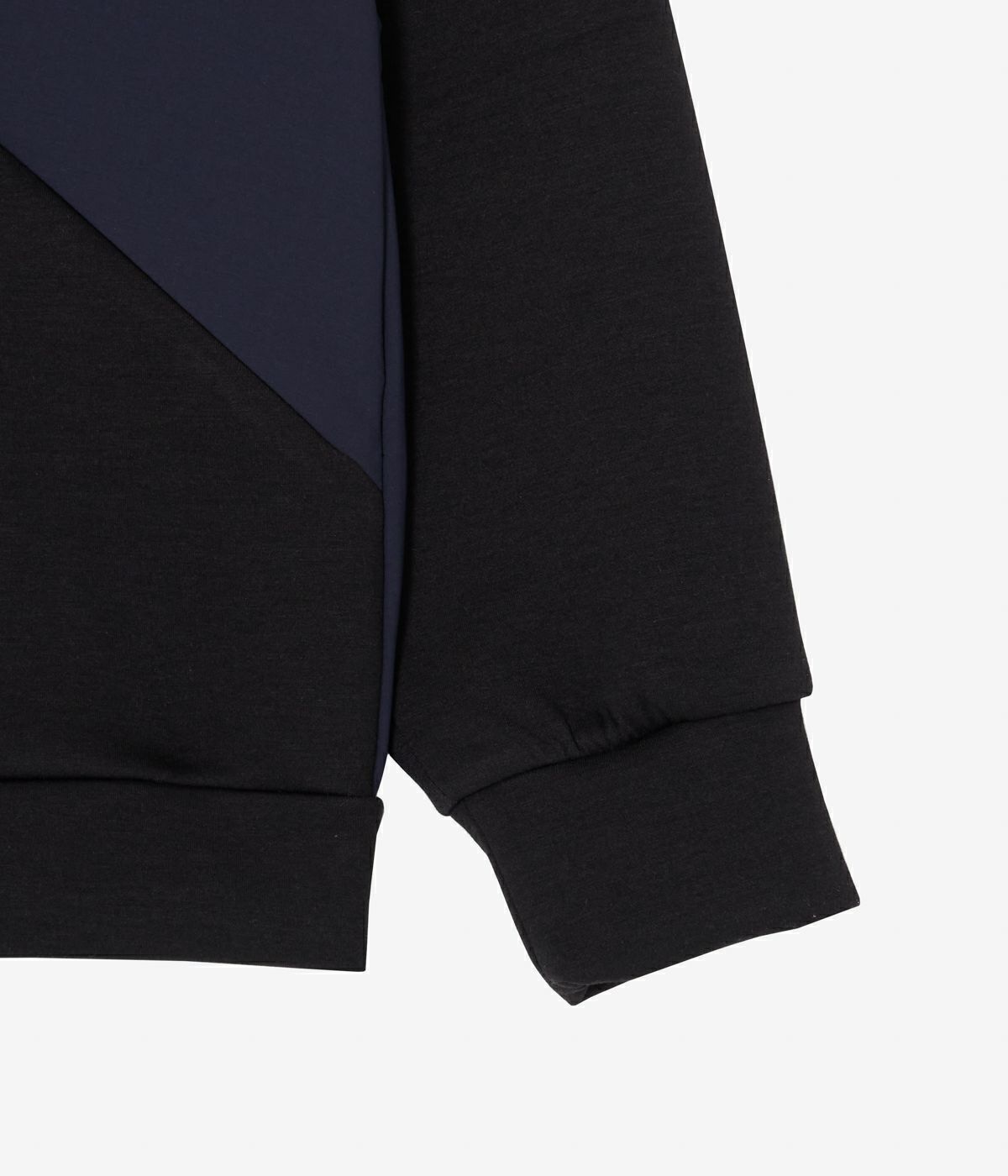 CARDBOARD MATERIAL HOODIE | パーカー | ブラック×ダークネイビー | ユニセックス | ゴルフウェア