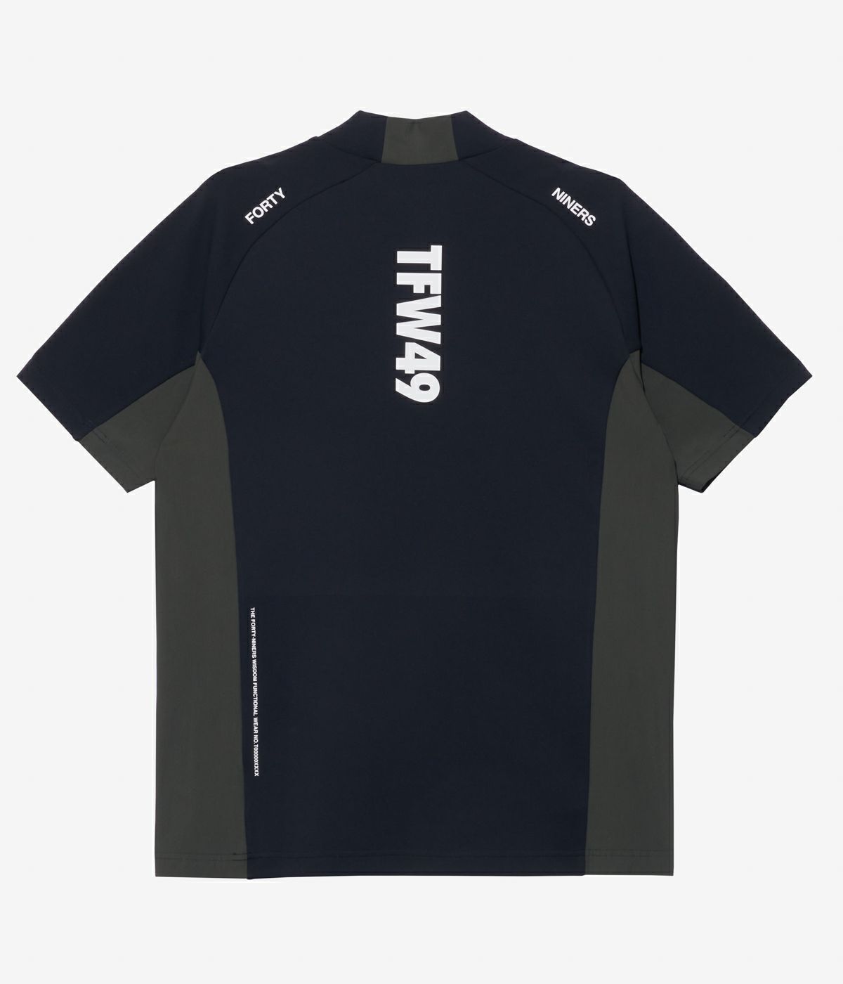 SIDE PANEL SHORT SLEEVE MOCKNECK | ポロシャツ | ブラック | メンズ | ゴルフウェア