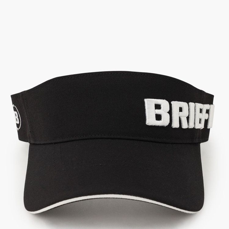 ROUND LOGO VISOR | サンバイザー | ブラック | ユニセックス | ゴルフ