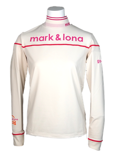 Tribe Fit Mock Neck | モックネック | Tシャツ | ホワイト | レディース | ゴルフウェア