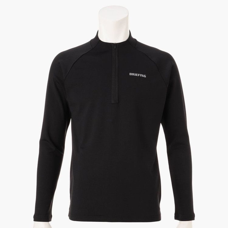 MEN’S TOUR LS HALFZIP | ハーフジップシャツ | ブラック | メンズ | ゴルフウェア