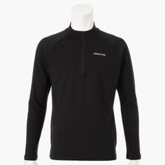 MEN’S TOUR LS HALFZIP | ハーフジップシャツ | ブラック | メンズ | ゴルフウェア